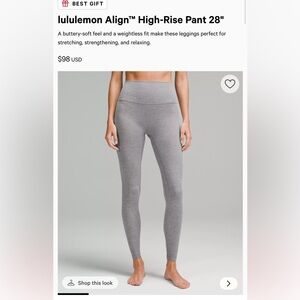 lululemon Align™ High-Rise Pant 28"